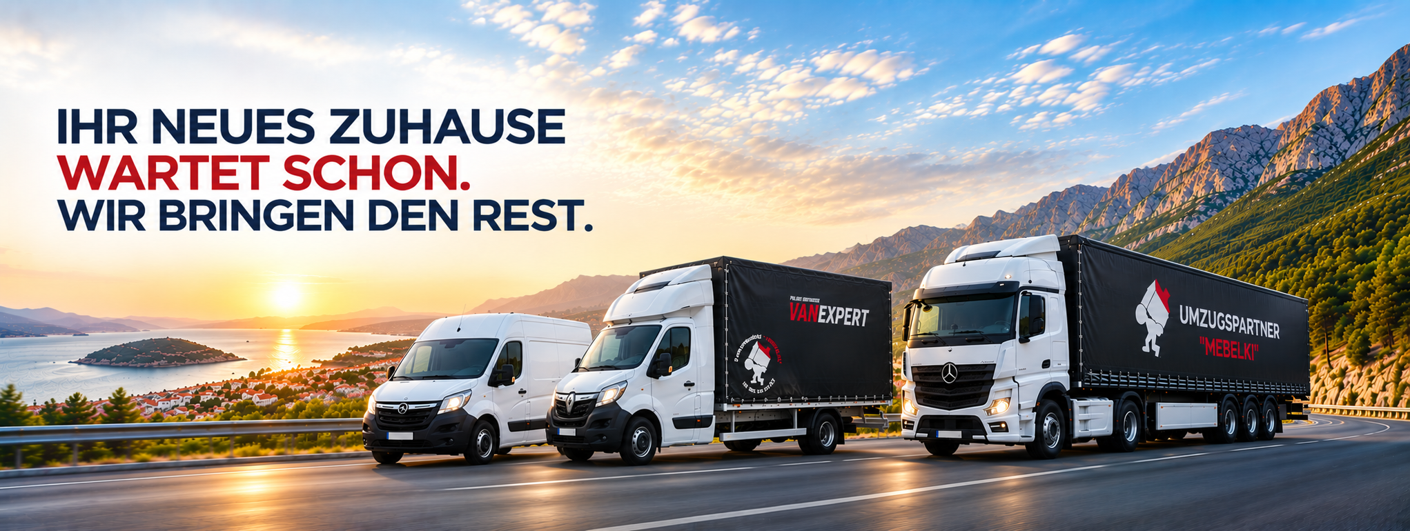 Internationale Umzüge mit Umzugspartner MEBELKI